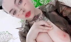 Marina Mui See Through Transparent Outfit Topless Video Leaked