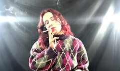 Smoking an All White Benson & Hedges 100s