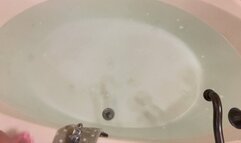 Carissa in black latex gloves