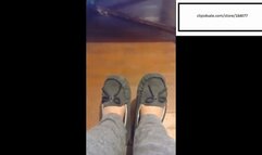 Delicious bare feet after night of dancing