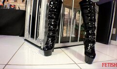 Goddess Erinys - Latex JOI - WMV