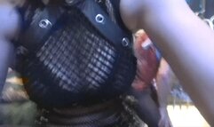 kinky sissy training deeptroath and anal and whorship high heel