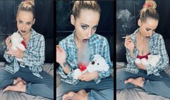 Chain smoking eve 120 while cuddling with my plushy