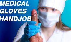 Nurse Gives Handjob In Latex Gloves
