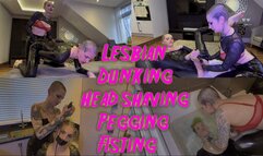 Lesbian Dunking Head Shaving Pegging Fisting ft Anura Laas Mistress Mina the Sinner x