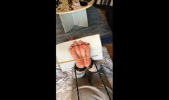 PopcornSolesGirl gets the cane and riding crop