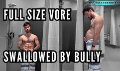 Full size vore Swallowed by bully