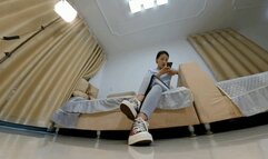 Converse sneakers humiliate slaves vr