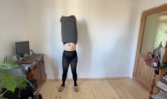 stuck in rollneck of the dress mov