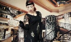 408 Anne Wild redhair model cosplay shoot