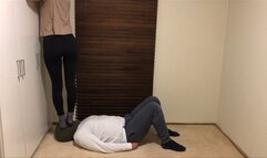 Suffering Under Stripy Socks