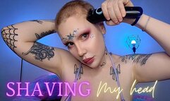 Shaving my head 720p