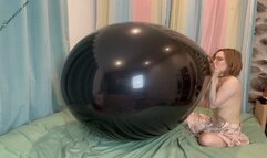 Blow to Pop Black 36’’ Black China Balloon