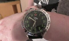 Tough Glass Watch Stomped Under Massive Platform Shoes (4K)