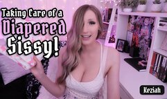 Taking Care of a Diapered Sissy! (720p)