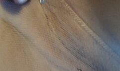 Nylon Pantyhose Pussy Play with Macy Kiss