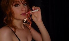 2 Cigarettes at once ,Since I haven't smoked alll day long