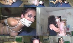 Busty raven haired beauty left bound & gagged naked & alone (MP4 SD 3500kbps)