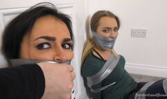 Jade & Klara in: Bound & Gagged Times Above the Vampire's Vault Bar & Grill: What's That Thumping Noise Coming Down Through the Ceiling?? (Bonus Cut) (HD)