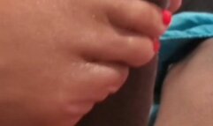 Hotel Maid Gives Her 1st Footjob