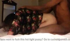 My wife getting her ass pounded by her black BBC daddy