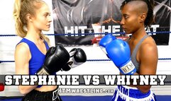 Stephanie vs Whitney - Women Boxing