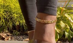 Outdoor Dry Foot and Heel JOI by GoddessMonay