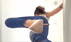 Boss punishes you with high heel trampling