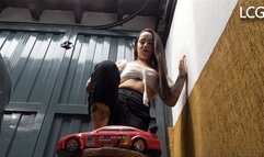 In Parking Lot Cataliina Destroys Car Better