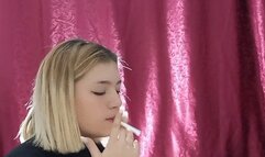 Milkshake and cigarette