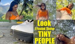 I Found Some TINY PEOPLE 4k (Gigantic Andrea)