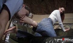 I will beat you, if I feel that my feet still stink - part 2