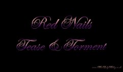 Red Nail Tease and Torment
