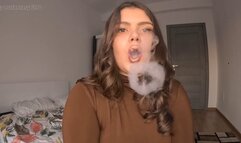 Smoky Circles: A Playful Dance of Smoke