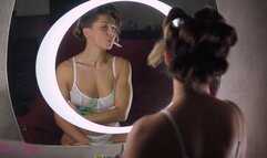 I want more. Third cigarette this evening