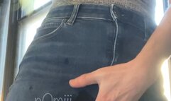 hotel window jeans wetting