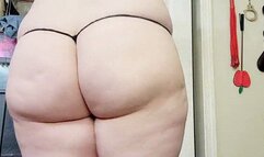 Booty Bounce In A Tiny Thong