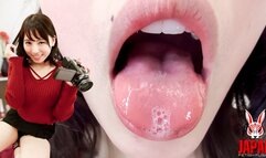 Intimate Selfie: Snow White, Shiho Egami's Sensual Mouth POV