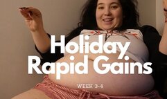 Holiday Gaining Challange // Week 3-4