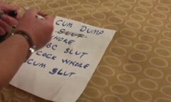 Cuckold Hubby Made To Watch His Wife Humiliated With Bodywriting Then Gang Fucked! (mp4 sd)