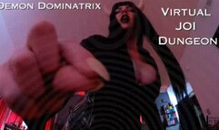 Demon Dominatrix Virtual JOI Dungeon - A VR 360 Mesmerize into Multiple Orgasms Clip featuring Jane Judge in Cosplay with Shrinking, Giantess, Special Effects, Humiliation, High Heels, Dildo Worship, and Magical Control