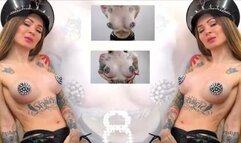 Sniff for my tits goon-bot jerk-junky ! - POV