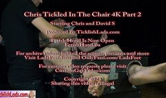 Chris Tickled In The Chair 4K Part 2