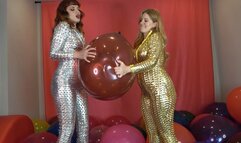 The Roommates Mess - Looner popping and b2p with Jacquelyn Velvets and Kat Van Wylder - 1080p