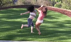 * 854x480p * A Wet Water Fight With Kymberly Jane - Mov