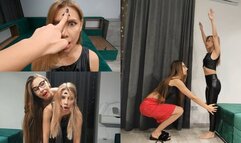 Lucy came to the casting, chipped and manipulated