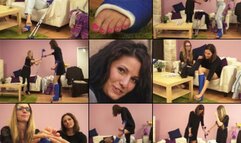 Emma Term SLWC Crutch Fix and Toe Massage Before the Big Night