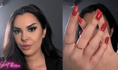 Red nails and Marlboro ~ Sweet Maria