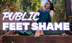 Public Feet Shame Foot Worship in Public Shamed and Humiliated for Foot Fetish Barefoot Feet Worship Mz Kim MzKim Asian Provocateur