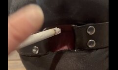 serving as human ashtray licking dirty underwear and high heels